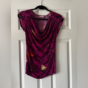 Butterfly New Y and Company blouse size xs